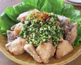旨味がじゅわ♪鰤の油淋鶏風作り方6写真