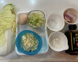 無添加焼肉生だれで白菜大量消費お好み焼き作り方2写真