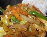 チェユットッパ(豚肉の辛炒めご飯)作り方8写真
