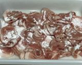 さつまいもと豚肉の【照り焼き】作り方2写真