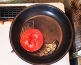 簡単☆ハムステーキ添えタイカレー&ごはん作り方3写真