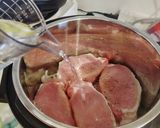 電気圧力鍋でホロホロ美味しいプルドポーク作り方3写真