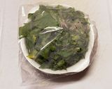 ラディッシュの葉の胡麻和え作り方1写真