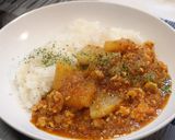 鳥ミンチと大根おろしの和風出汁カレー作り方9写真