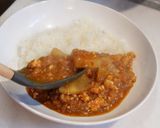 鳥ミンチと大根おろしの和風出汁カレー作り方8写真