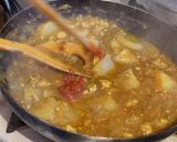 鳥ミンチと大根おろしの和風出汁カレー作り方7写真