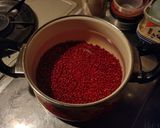 あえて手間暇かけてつくる小豆の煮物作り方1写真