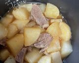 圧力鍋で味しみ！牛すじと大根の煮込み作り方6写真