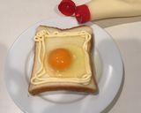 準備から5分で完成!目玉焼きトースト作り方3写真