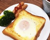 準備から5分で完成!目玉焼きトースト作り方9写真