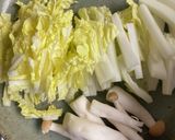 とろとろ白菜 チーズクリームパスタ作り方2写真