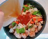 ☆揚げない！簡単！豚こまチーズの酢豚☆作り方8写真