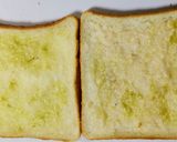 ワサビ菜&鯖サンド　鮒寿司の飯マヨネーズ作り方4写真