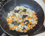 超簡単！基本の家庭チャーハン昆布味作り方4写真