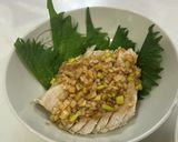 よだれ鶏★ピリ辛鶏ムネのネギソース作り方3写真
