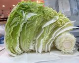 白菜と豚バラの重ね蒸し作り方1写真