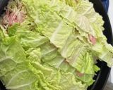 白菜と豚バラの重ね蒸し作り方3写真