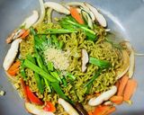 ヴィーガンエスニック焼きそば作り方3写真