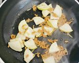 動物性不使用・ニラと大根の中華丼作り方2写真