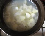 鶏ガラスープで作る七草かゆ作り方7写真