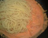 ベーコンと玉葱のトマトクリームパスタ作り方5写真
