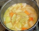 大根と鶏もも肉のクリームシチュー作り方5写真