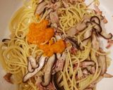 キノコ柚子とうがらしパスタ作り方4写真