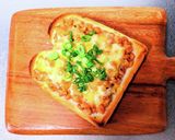 ミートソース納豆トースト作り方5写真