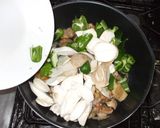 鶏肉ピーマン炒め♪簡単むくみ冷えに薬膳作り方6写真