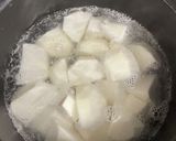 里芋の炒め物作り方1写真