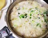 中華風味のアサリ入り七草粥(圧力鍋)作り方13写真