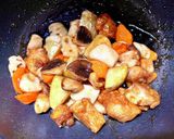 お節の煮物の材料で✨根菜の甘酢あん作り方5写真
