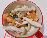 ☆オートミール入りあったか豆乳スープ☆作り方1写真