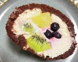 フルーツヨーグルトのロールケーキ作り方7写真
