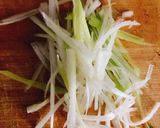 ごま油香る〜冷奴のカラフルネギソース作り方4写真