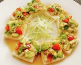 ごま油香る〜冷奴のカラフルネギソース作り方5写真