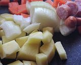 朝ご飯に♪じゃが芋ゴロゴロ★ミルクスープ作り方1写真