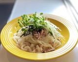 5分！レンチン冷凍うどんのツナおろし作り方8写真