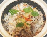 土鍋で炊く かしわご飯作り方6写真