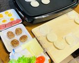 もちバーガー作り方5写真