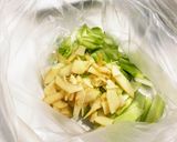 ブロッコリーの茎といかのさっぱり漬け作り方2写真