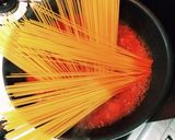 暗殺者のパスタ☆トマト＆モッツァレラ♪作り方3写真