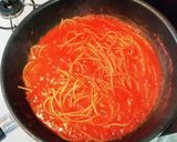 暗殺者のパスタ☆トマト＆モッツァレラ♪作り方4写真
