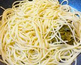 高菜納豆パスタ作り方3写真