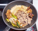 豚こま肉でご馳走!肉豆腐作り方8写真