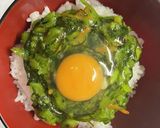 野沢菜卵ご飯作り方2写真