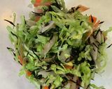 ひじきと彩り野菜の胡麻サラダ作り方4写真