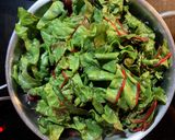 Chard and Ham Pasta作り方5写真