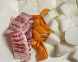 大根と豚バラ肉の酒粕煮作り方1写真