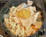 大根と豚バラ肉の酒粕煮作り方3写真